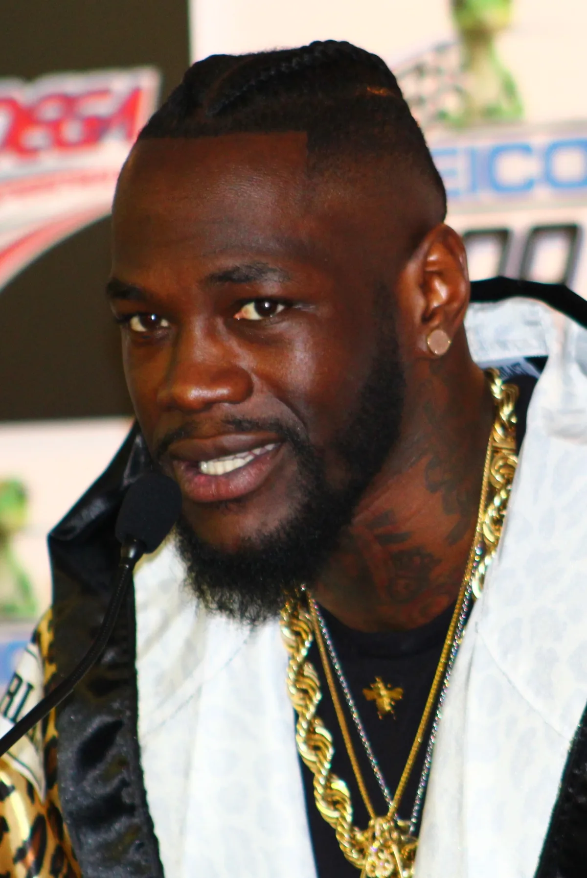 Deontay Wilder in an archival photograph from 2018.