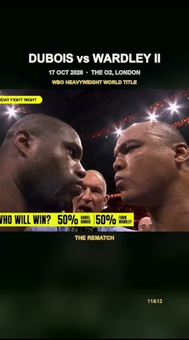 Dubois vs Wardley 2: No Breathing Room